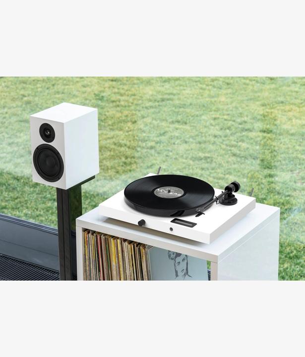 Produktbild Pro-Ject Jukebox E1 OM5e Platenspeler Ingebouwde Versterker 2x25w - Wit