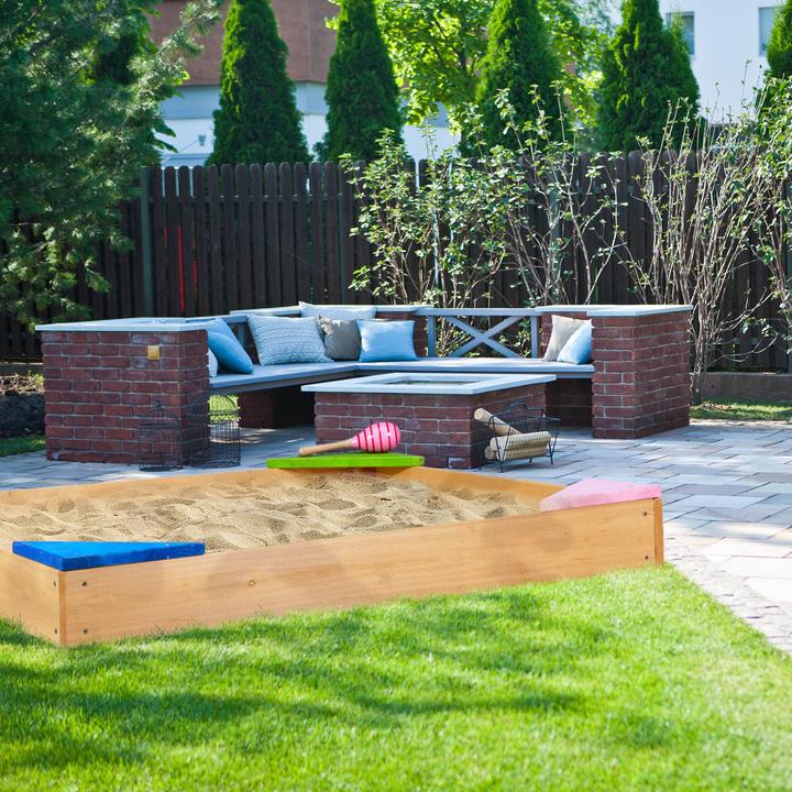 Actual product image Relaxdays sandpit