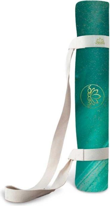 Produktbild Yoggys Yoga-Übungsmatte "Premium Aqua" 183x68x0,5cm (5 mm)