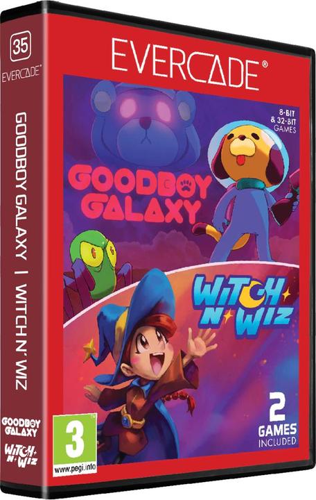 Immagine prodotto Blaze Evercade Goodboy Galaxy/Witch n'Wiz