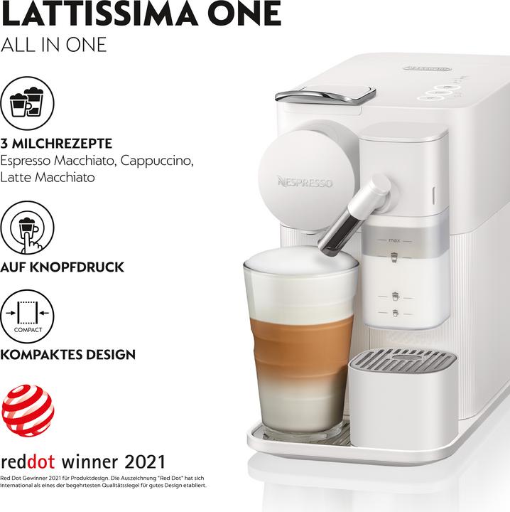 Actual product image De'Longhi Nespresso Lattissima One (NESPRESSO Original)
