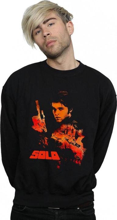 Immagine prodotto Star Wars Solo Coloured Silhouette Felpa Uomo (XXL)
