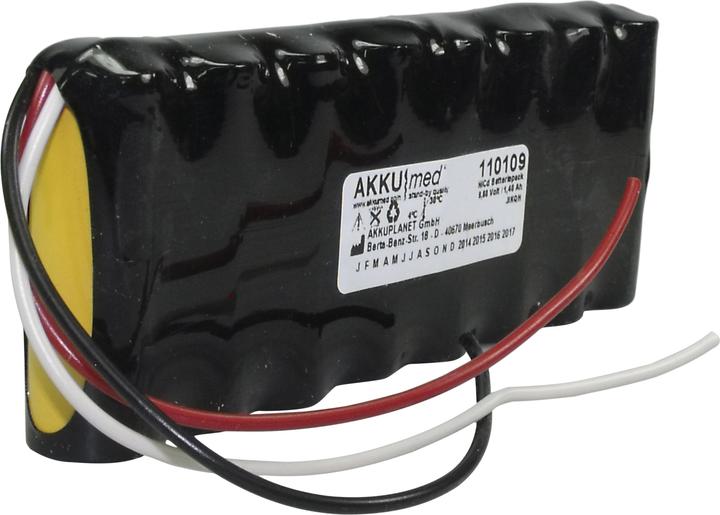 XCell NC Akkueinsatz passend für Datex Ohmeda PulsoxiMeter Biox 3770/3775 Typ 6051-0000-036