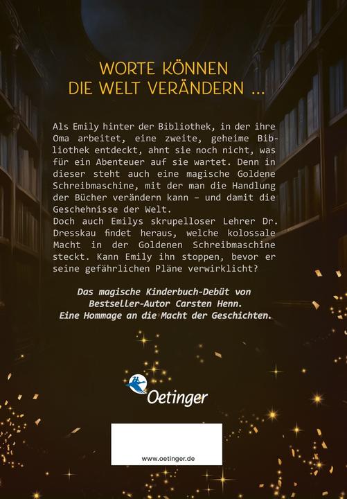 Immagine prodotto La macchina da scrivere d'oro (Carsten Sebastian Henn, Tobias Goldschalt, Tedesco)