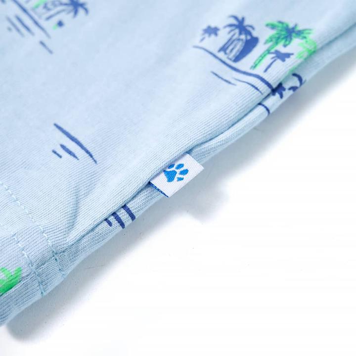 Produktbild VidaXL Kinder-T-Shirt Hellblau 104,Material: 100 % Baumwolle,Farbe (104)