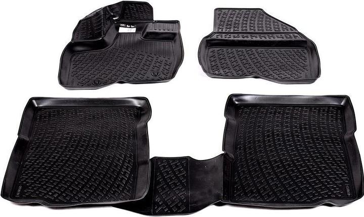 Sixtol Rubberen matten voor Nissan Pathfinder IV (R52) (zitplaatsen derde rij) (12-) (3D)