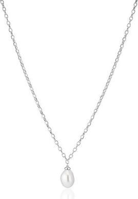 Sif Jakobs Elegant silver necklace with baroque Padua pearl SJ-N2455-P