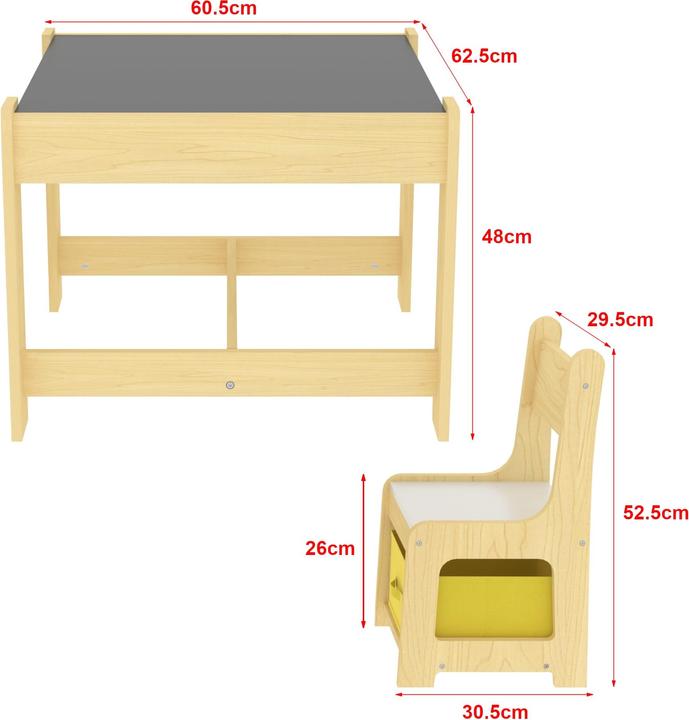 Actual product image En.Casa Irixoa (Child seating group)