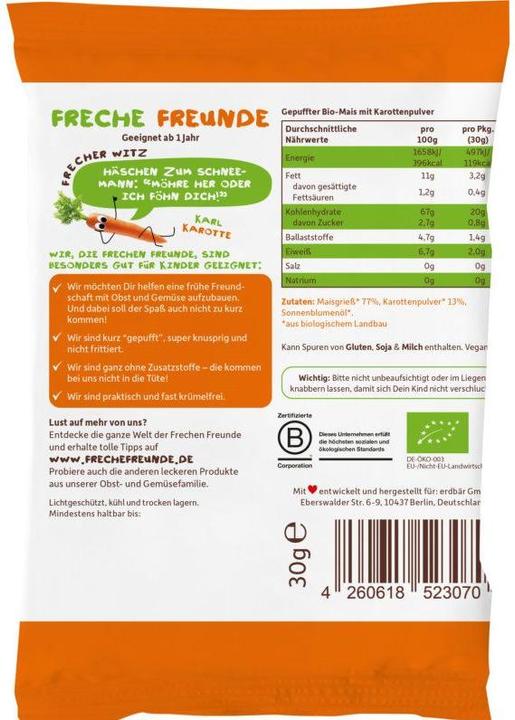 Produktbild Freche Freunde Knusper-Flips (30 g)