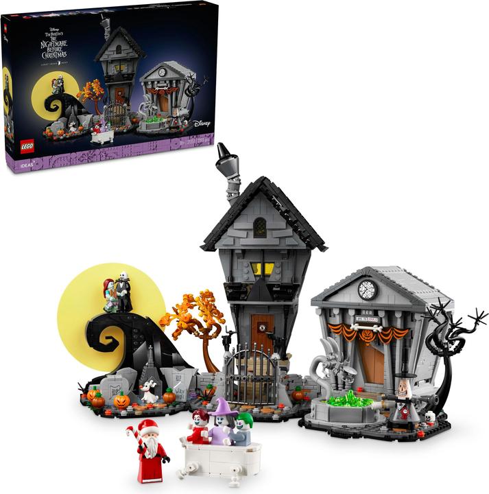 Image du produit LEGO Nightmare Before Christmas (21351, LEGO Ideas, LEGO difficiles à trouver)