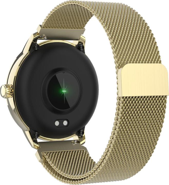 Produktbild Denver SW-360 Gold intelligente Uhr mit Mesh-Armband