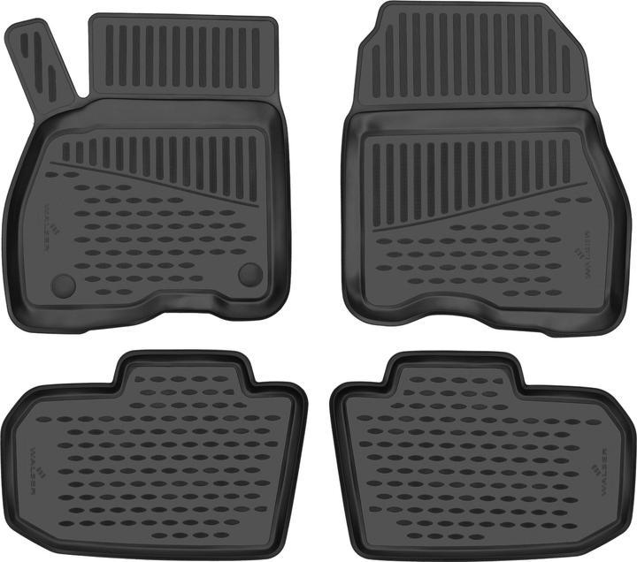 Image du produit Walser Tapis en caoutchouc XTR pour Nissan Leaf (ZE1) 08/2017-aujourd'hui (2 tapis avant + 2 tapis arrière)