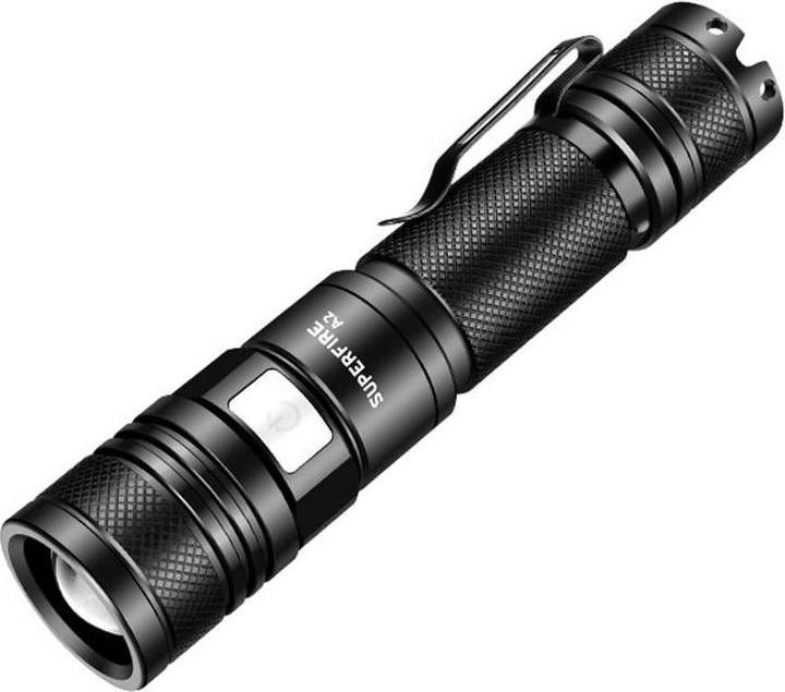 Image du produit Superfire Lampe torche A2, 650lm, USB (650 lm)