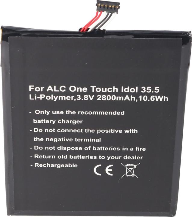 Produktbild AccuCell Akku Alcatel One Touch Idol 4S, One Touch Idol 4S LTE