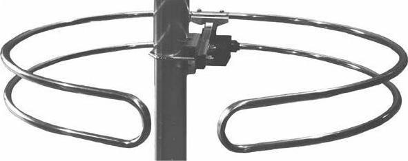 Immagine prodotto Kreiling Antenna radiale VHF - All'aperto - Alluminio - Mono - Alluminio - 87,5 - 108 MHz - 3 (Antenna, 3 dB, UKW / MW / LW)