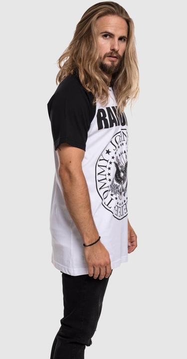 Immagine prodotto Mister Tee Maglietta Raglan dei Ramones Circle (M)