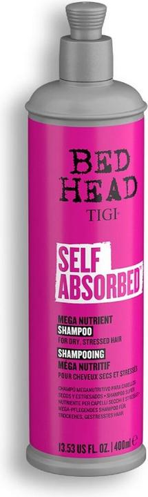 Tigi Shampoo nutriente per capelli secchi e stressati Bed Head Self Absorbed (Mega Nutrient Shampoo) - (400 ml)
