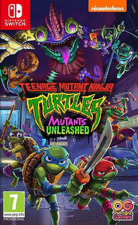 Actual product image Game Teenage Mutant Ninja Turtles: Mutants Unleashed (Switch, Switch Lite, Switch OLED)