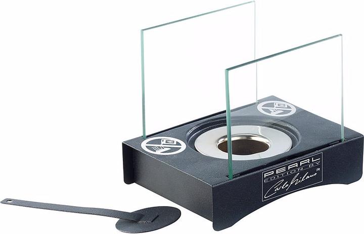 Actual product image Carlo Milano Mini deco fire for bio ethanol (9.5 x 3 x 12 cm)