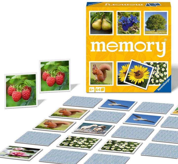 Produktbild Ravensburger memory? Natur (Deutsch, Spanisch, Französisch, Norwegisch, Polnisch, Niederländisch, Japanisch, Dänisch, Schwedisch, Italienisch, Portugiesisch, Englisch)