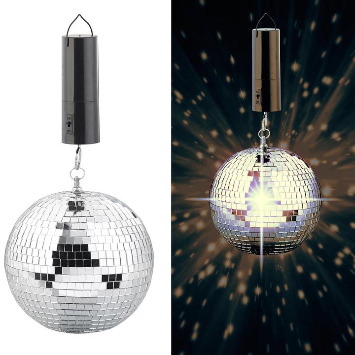 Infactory Self-rotating disco ball to hang up (20 cm)
