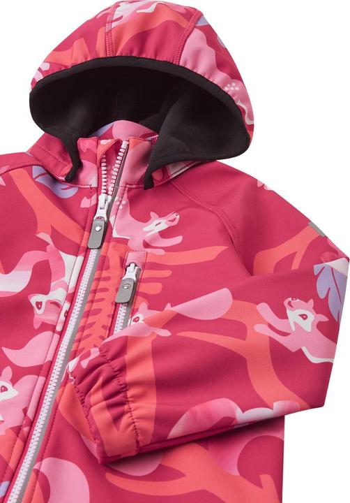 Produktbild Reima Kinder Softshell Jacke Vantti Bright Berry (80)