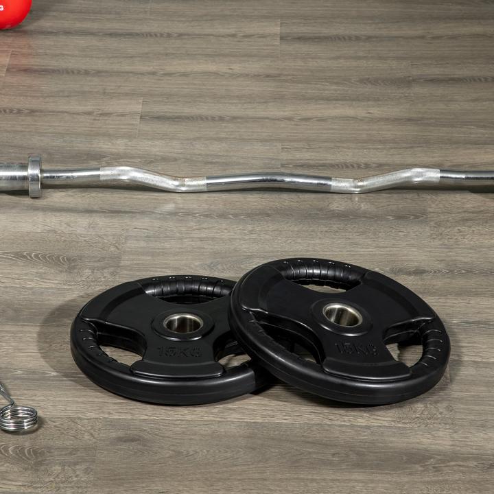 Image du produit SportNow Disque d'haltères avec trou de 5 cm (2 x 15 kg)