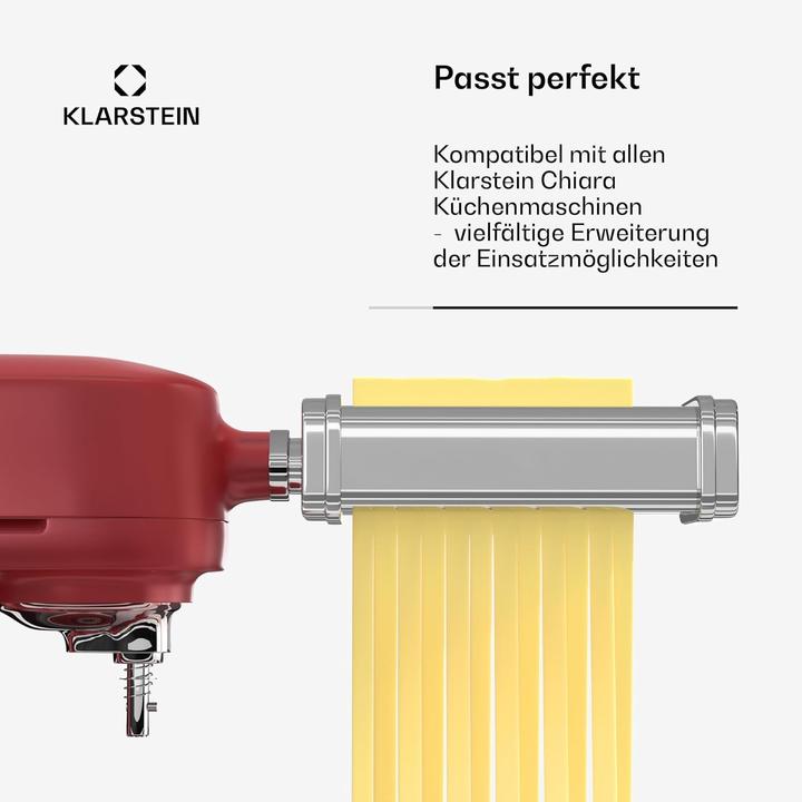 Produktbild Klarstein Nudelaufsatz für Küchenmaschine