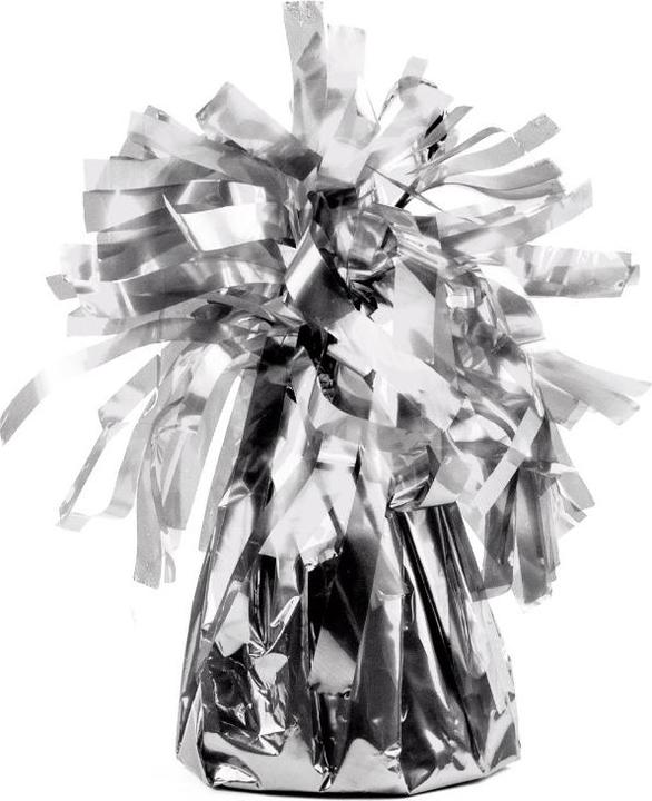 Partydeco Gewicht für Ballons Silber