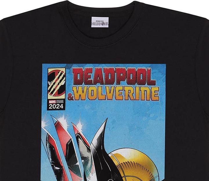 Actual product image Deadpool & Wolverine Unisex Adult Reflection T-Shirt (M)