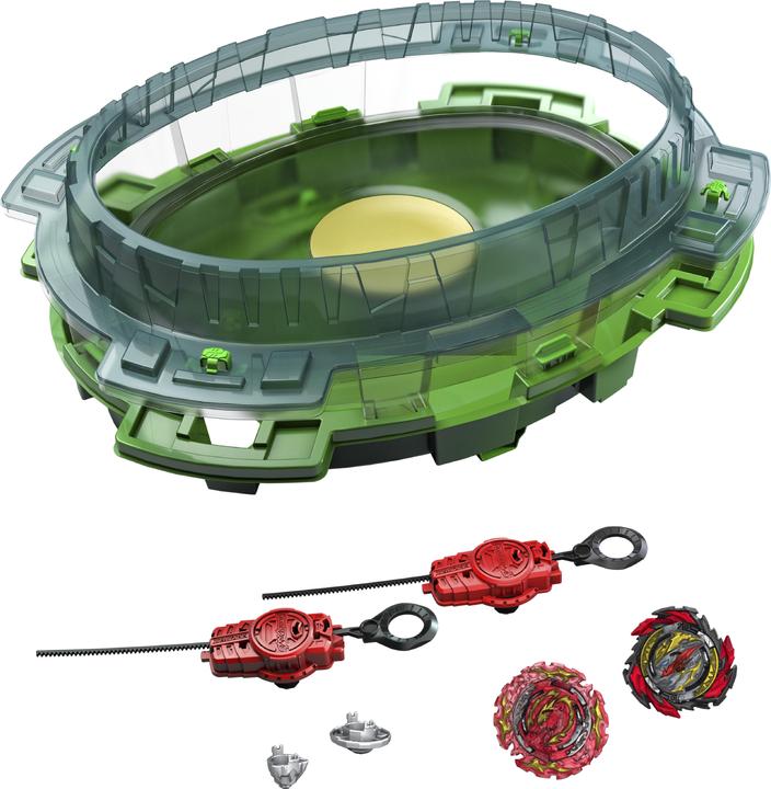 Actual product image Hasbro Beyblade Burst QuadDrive Interstellar Drop Battle Set (Multilingual)