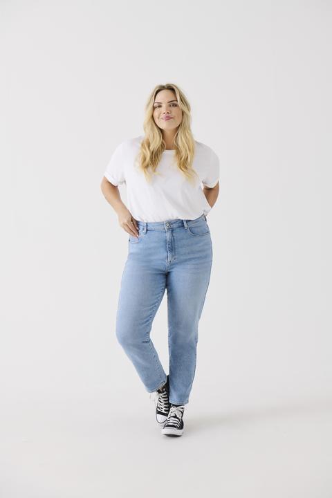 Produktbild Only CAREMILYSTRETCH Hohe Taille Gerade geschnitten Jeans Straight-Fit jeans (W44/L34)