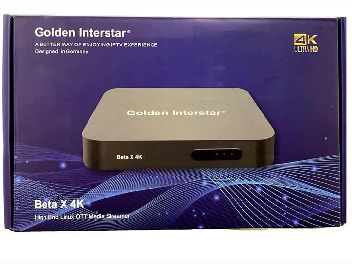 Golden Interstar Beta X 4K UHD Linux - Set Top Box (8 GB, Linux)