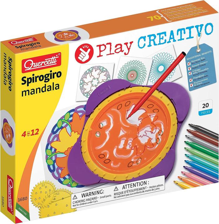 Produktbild Quercetti Spirogiro Mandala-Schablonen