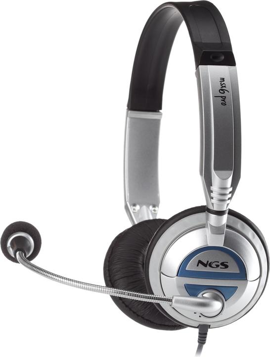 Immagine prodotto NGS MSX6 PRO Cuffie ad archetto cablate chiamate/musica Nero (Cablato)