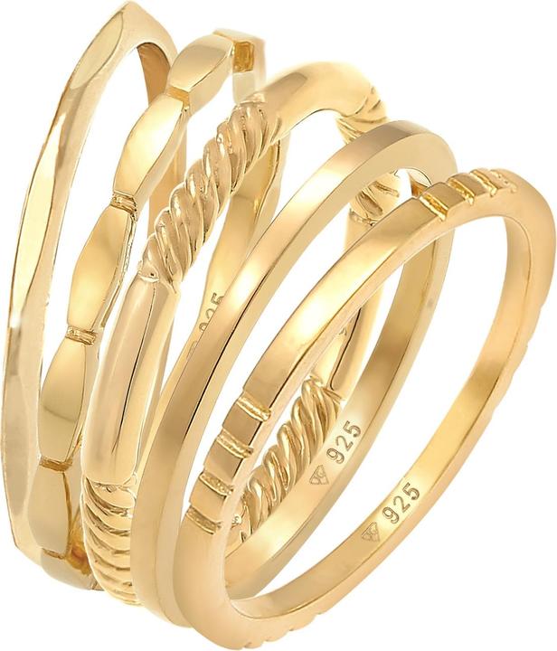 Elli Organic, Ring Set, Twisted
