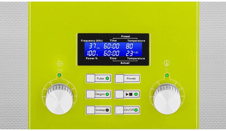 Actual product image Ulsonix Ultrasonic Cleaner - 6 litres - degas - sweep - pulse (37 kHz, 6000 ml)