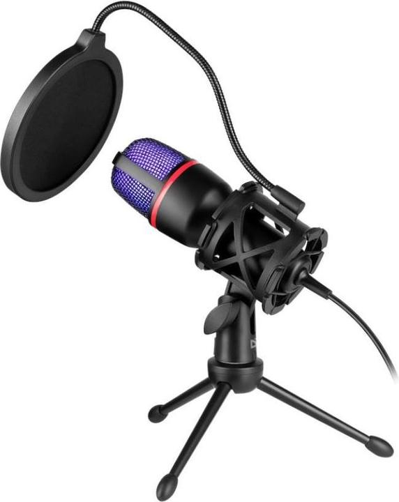 Produktbild Defender FORTE GMC 300 Kabelgebundenes Mikrofon mit STREAM RGB USB-Streaming-Stativ