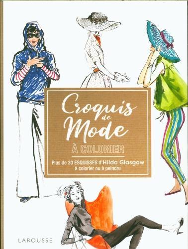Image du produit Croquis de mode à colorier (Français, Collectif, 2024)