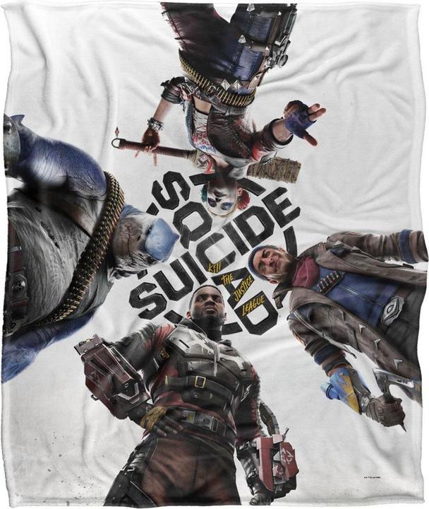 Actual product image Suicide Squad Kill The Justice League Group Shot Blanket (152 x 127 cm)