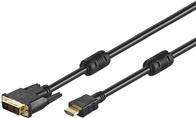 Image du produit Goobay DVI — HDMI (Typ A)| 19-Polig (5 m, HDMI)