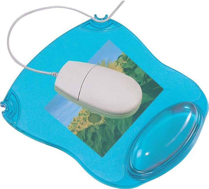 Immagine prodotto Q-Connect Tappetino per mouse con gel pad blu