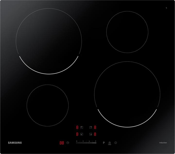 Samsung NZ64T3707AK Surface de la table de cuisson à induction