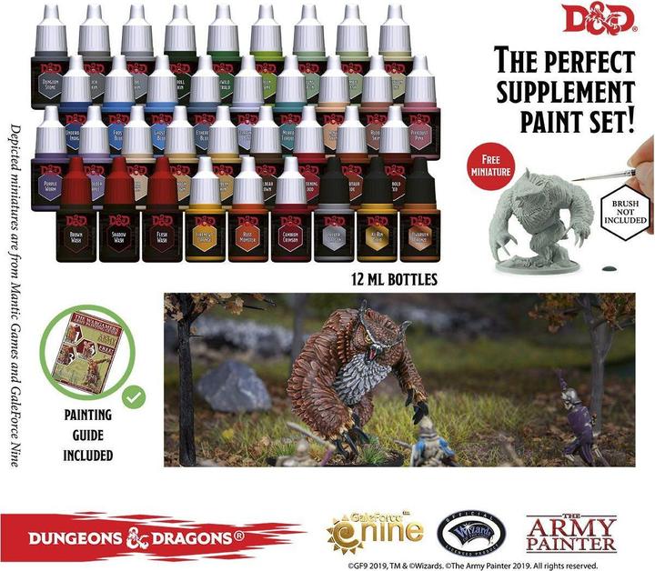 Produktbild Army Painter D&D The Monsters Paint Set