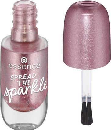 essence Cosmetics Gel Nail Colour Nail Polish Gold Long-Lasting