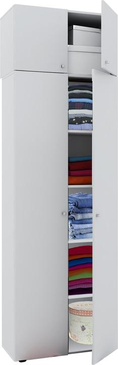 Produktbild VCM Holz Mehrzweckschrank Serie Vandol mit Drehtüren (70 x 40 cm)