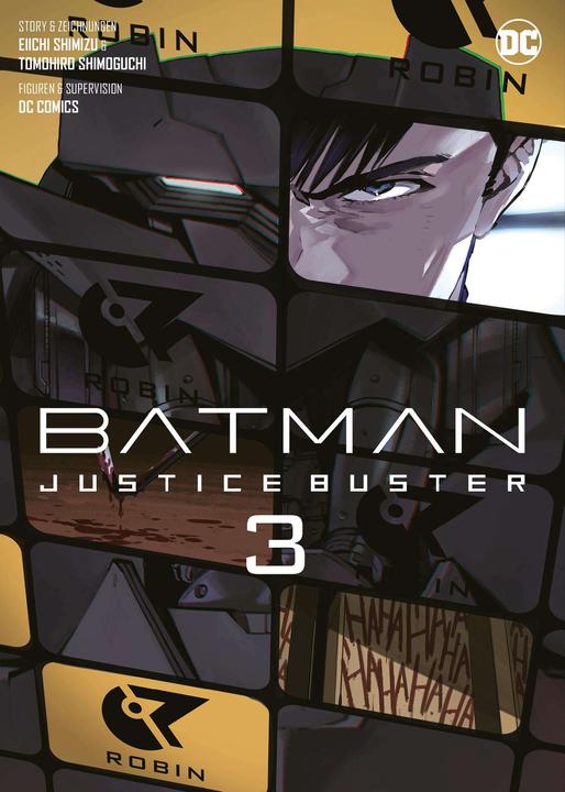 Immagine prodotto Panini Batman Justice Buster (Manga) 03 (Tedesco, Tomohiro Shimoguchi, Eiichi Shimizu, Martin Gericke, 2024)