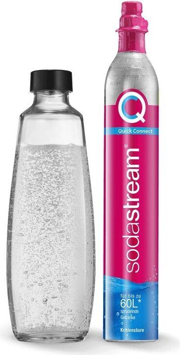 Productafbeelding SodaStream DUO QC Reserve cilinder + glazen karaf