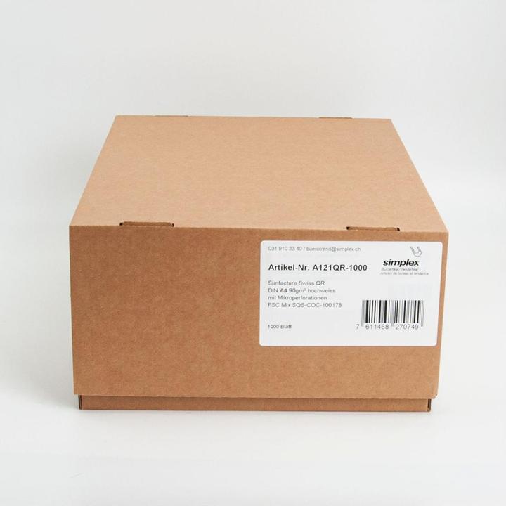 Immagine prodotto Simplex Simfacture - Swiss QR (1000 x)