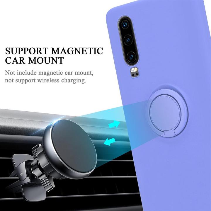 Image du produit Cadorabo TPU Liquid Ring Silicone Case Cover (Huawei P30)